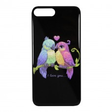 Чехол-накладка Parrot для iPhone 7 + /8 Plus попугаи