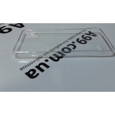 Чехол силиконовый Lenovo A7000 белый прозрачный