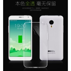 Ультра тонкий Tpu чехол Hoco Light Series для Meizu MX4 0.6mm Прозрачный