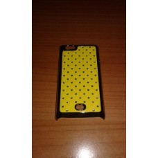 Чехол со стразами Sony Xperia Miro ST23i жёлтый