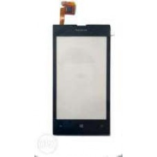 Touchscreen сенсор Nokia Asha 501 черный c самоклейкой