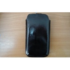 Чехол-кисет кожаный с лентой Guta кожа 03_106_000 коричневая для Nokia 6303