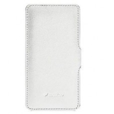 Чехол книжка Мелко для Sony Xperia Miro st23i белый откидной футляр обложка