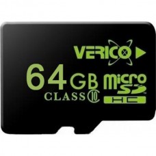 Карта памяти Verico MicroSDHC 64GB Class 10 card only