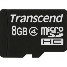 Карта памяти Transcend microSDHC 8 GB Class 4 без адаптера
