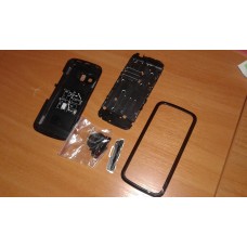 Корпус панели Nokia 5800 черно-красный копия