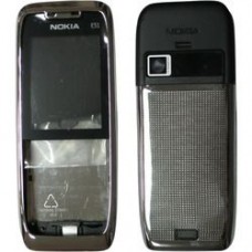Корпус Nokia Е72 набор панелей серебристых