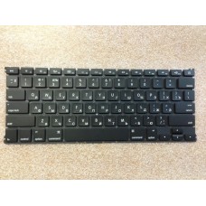 Клавиатура для ноутбука Apple Macbook Air A1369, MC965, MC966, MC503, MC504 13 RU Black