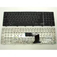 Клавиатура для ноутбука Dell Inspiron 17 3721, 17 3737, 17R 5721, 17R 5737 черная с рамкой. Оригинальная