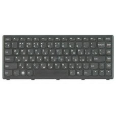 Клавиатура для ноутбука Lenovo IdeaPad S300 S400 S405 черная, Черная рамка . Оригинальная клавиатура.