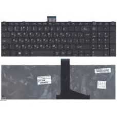 Клавиатура для ноутбука Toshiba Satellite C55-A черная с глянцевой рамкой.Оригинальная клавиатура. Русская