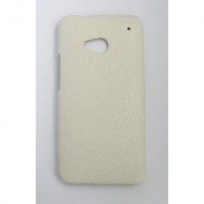 Чехол накладка кожаная Melkco Snap leather cover for Htc Desire 600, white O2DE60LOLT1WELC