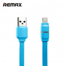 Кабель Remax Usb 2.0 Safe Charge Speed Data Lightning, 1м, круглый, Blue, Color Box