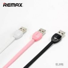 Кабель Remax USB 2.0 Full Speed microUSB, 1.0м, плоский, White, Color BOX