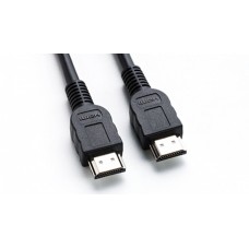 Кабель HDMI-HDMI 5.0m, v1.4, OD-7mm, круглый Black, коннектор Black, Пакет