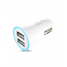 Зарядное устройство в авто Hoco UC204 Car Charger белый