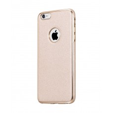 Чехол Glint series Plating Tpu leather cover for Iphone6/6s розовый