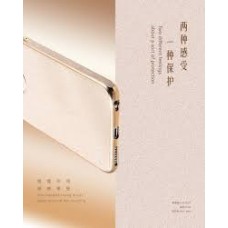 Чехол Glint series Plating Tpu leather cover for Iphone6/6s золотой
