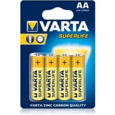 Батарейка Varta Superlife AA Bli 4 ZINC-CARBON R6