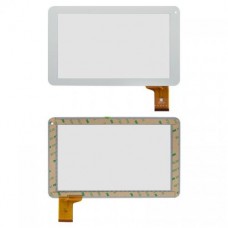 Сенсорное стекло Allwinner FM901601KE, 9" 50 pin, белое