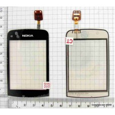 Сенсорная панель Nokia C2-02/C2-03/C2-06 Gold