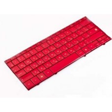 Клавиатура для ноутбуков HP Compaq Mini 700, 1000, 1100 Series красная UA/RU/US