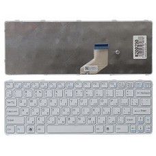 Клавиатура для ноутбуков Sony Vaio SVE11 Series белая с белой рамкой UA/RU/US