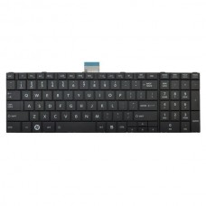 Клавиатура для ноутбуков Toshiba Satellite C850, L850 series черная RU/US OldDesign