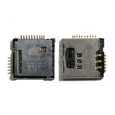 Connector Sim and Mmc card inside Samsung C3010 S5230 S3650 P900 LG KP500