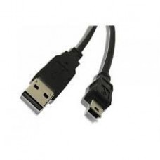 Шнур шт.USB А -шт.mini USB 4pin v2.0. с фильтром. диам.-3.5мм. 1.5м