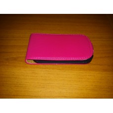 Чехол-флип для Samsung S5292 розовый