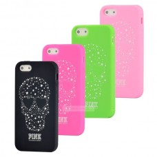 Чехол-накладка Pink Skull Case for iPhone 5/5S Pink VS-SKUL-Pink