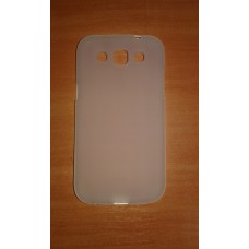 Чехол-накладка Дробак для Samsung Galaxy Core I8262 бело-прозрачная