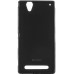 Чехол Melkco Sony Xperia C3 Poly Jacket Tpu Black