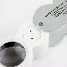 Лупа ювелирная карманная переносная magnifier 9888 Увеличительное стек
