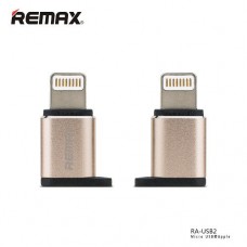 Адаптер юсб Remax отг RA-USB2 Micro-Lightning 2.0 gold