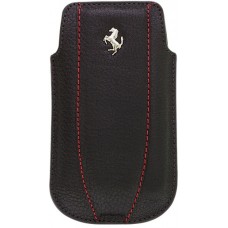 Чехол CG Mobile Ferrari Leather Sleeve Case FF Black/Red for iPhone 4/4S Femoipblr