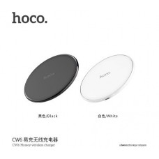 Зарядное Беспроводное ЗУ Hoco CW6 Homey Wireless 1.8A черное белое