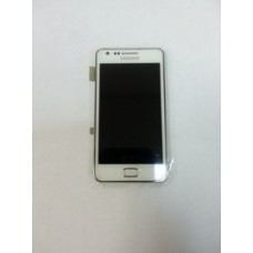 Samsung GT-i9152 Galaxy Mega 5.8 - дисплей в сборе с сенсором белый с передней панелью