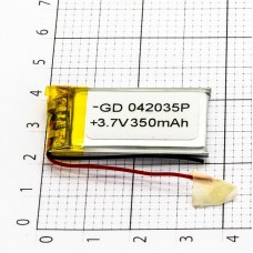 Акб универсальный 20*35*4 (400mAh) Polymer battery