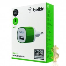 Сетевое зарядное устройство Usb Belkin 1A Green
