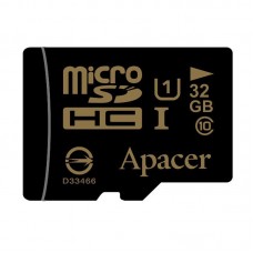 Карта памяти microSDHC 32Gb Apacer Class 10 UHS-1 без адаптера AP32GMCSH10U1-RA
