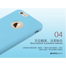 Чехол-накладка iPhone 6 leather back case-Orig Series голубой IP6YD05