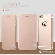 Чехол iPhone 6 Aluminium back caseLeather Cover -Sailling Series розовый IP6Q04