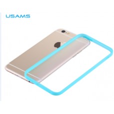 Чехол iPhone 6 back case- Edge Color Series голубой IPTC04