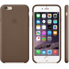 Чехол iPhone 6 - Apple Case Leather Brown MGR22ZM/A