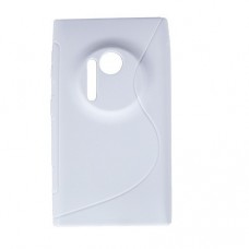 Белая накладка для Nokia Lumia 1020 из тпу