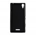 Накладка Drobak Elastic PU для Sony Xperia T3 Black