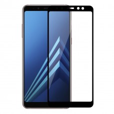 Защитное стекло Florence Samsung A8 Plus 2018 A730 Full Cover черное