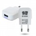 Сетевое зарядное устройство Drobak Power 220V-USB White